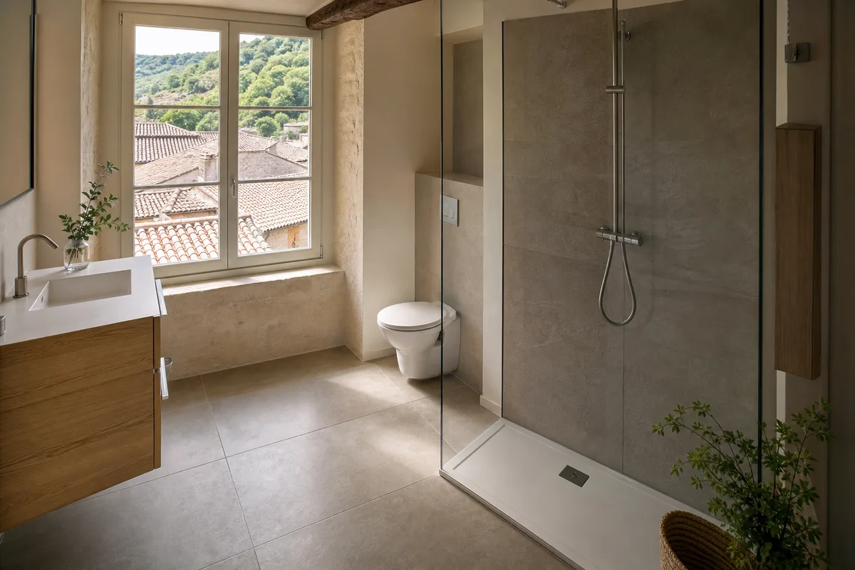 Plombier et salle de bain à Tullins : guide et prix 2026