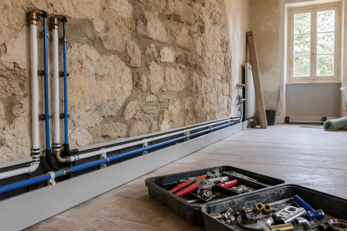 Rénovation de plomberie : refaire son réseau sans tout casser